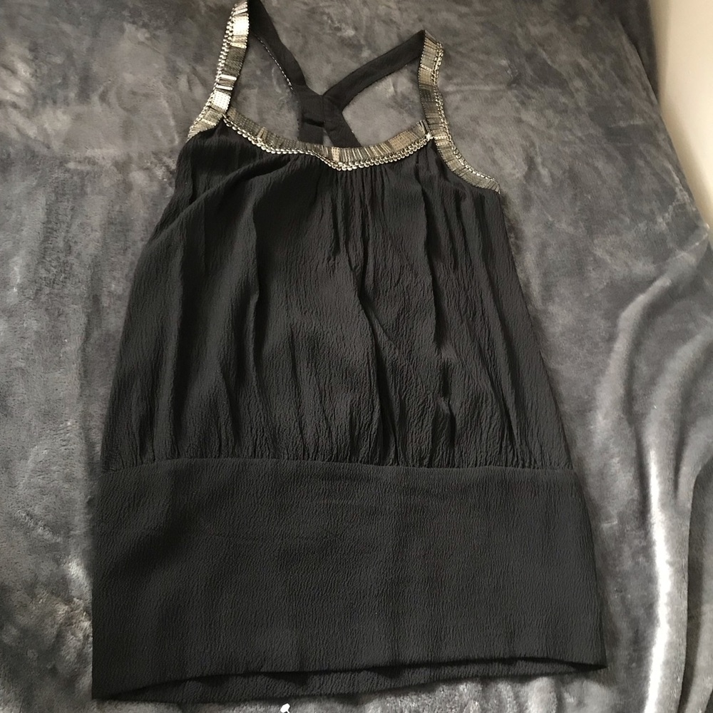 Bebe metal trim top dress
